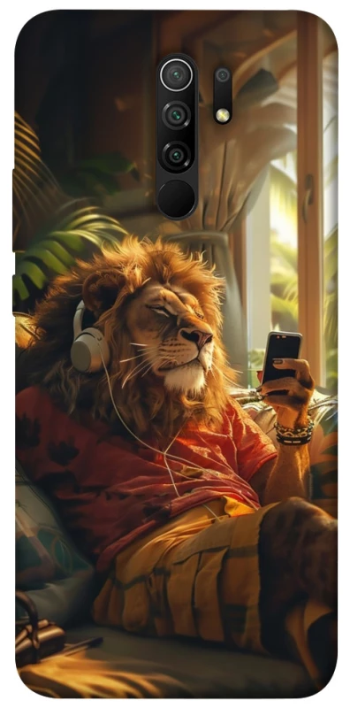 Чехол на Xiaomi Redmi 9 Лев v2 фото 1 из 1