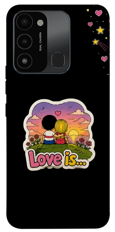 Чехол на TECNO Spark 8C Love is ver.5 фото 1 из 1