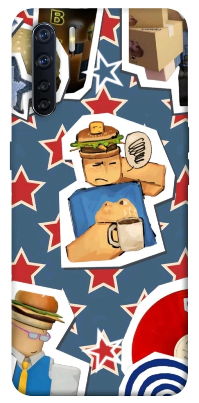 Чохол на Oppo A91 Roblox v2 фото 1 з 1