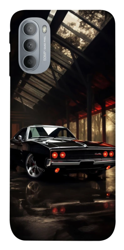Чохол на Motorola Moto G31 Black classic car фото 1 з 1