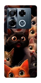 Чохол на Infinix Note 40 Pro 4G happy cats фото 1 з 1