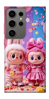 Чехол на Samsung Galaxy S24 Ultra Labubu twins ver.2 фото 1 из 1