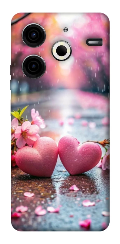 Чохол на TECNO Pova 6 Neo (LI6) Pink heart фото 1 з 1
