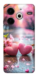 Чехол на TECNO Pova 6 Neo (LI6) Pink heart фото 1 из 1
