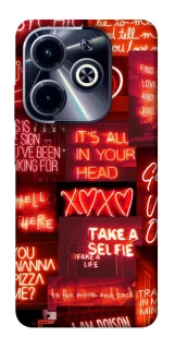 Чохол на Infinix Hot 40i Love collage ver.7 фото 1 з 1