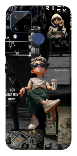 Чехол на Realme C15 WHAT they think фото 1 из 1
