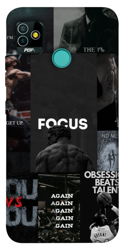 Чохол на TECNO POP 5 Focus collage фото 1 з 1