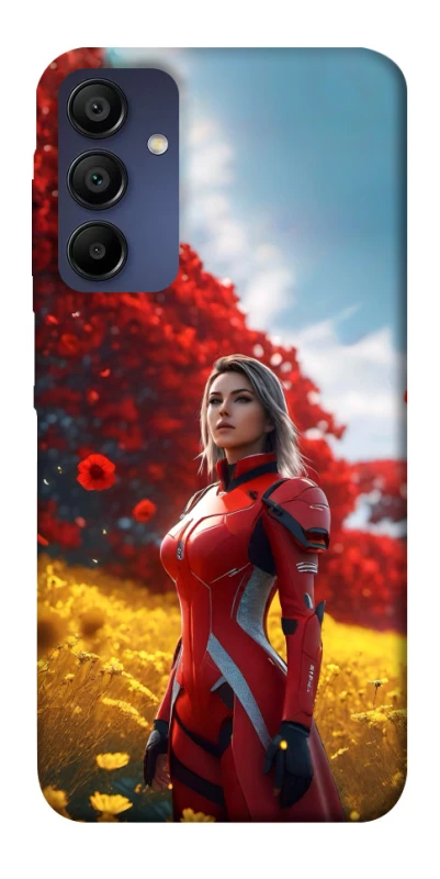 Чохол на Samsung Galaxy A15 4G/5G Cyber space girl ver.5 фото 1 з 1