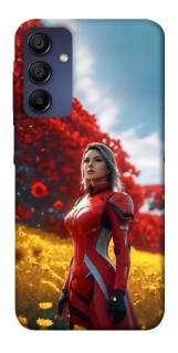 Чехол на Samsung Galaxy A15 4G/5G Cyber space girl ver.5 фото 1 из 1