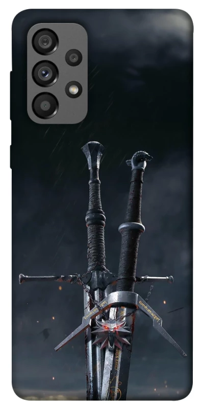 Чехол на Samsung Galaxy A73 5G Мечи Ведьмака фото 1 из 1