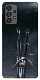 Чехол на Samsung Galaxy A73 5G Мечи Ведьмака фото 1 из 1