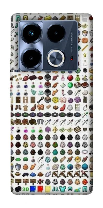 Чохол на Infinix Note 40 4G Minecraft v2 фото 1 з 1