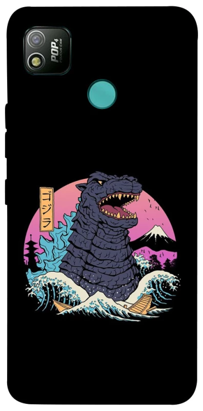Чехол на TECNO POP 4 Годзила фото 1 из 1