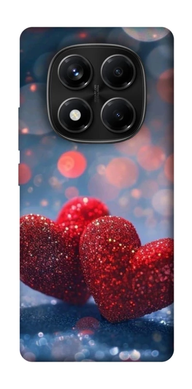 Чохол на Xiaomi Redmi Note 14 Pro 4G Red hearts фото 1 з 1