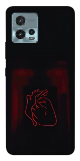 Чохол на Motorola Moto G72 Червоне серце фото 1 з 1