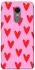 Чехол на Xiaomi Redmi 5 Plus / Redmi Note 5 (Single Camera) Red hearts 2 фото 1 из 1