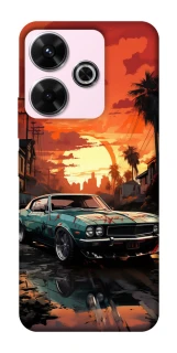Чохол на Xiaomi Poco M6 4G Car at sunset фото 1 з 1