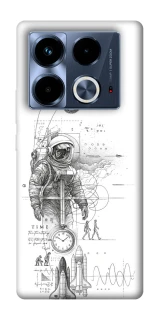 Чехол на Infinix Note 40 4G Tattoo ver.1 фото 1 из 1