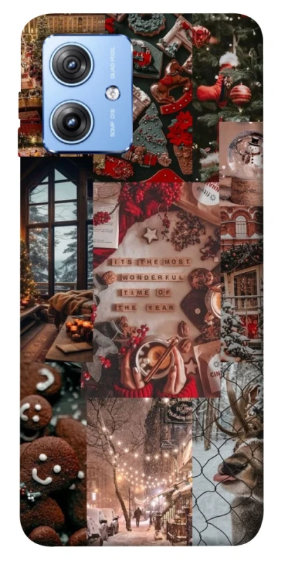 Чехол на Motorola Moto G84 Christmas spirit ver.3 фото 1 из 1