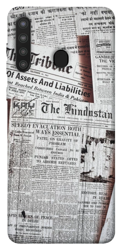 Чехол на Samsung Galaxy A21 Газеты фото 1 из 1