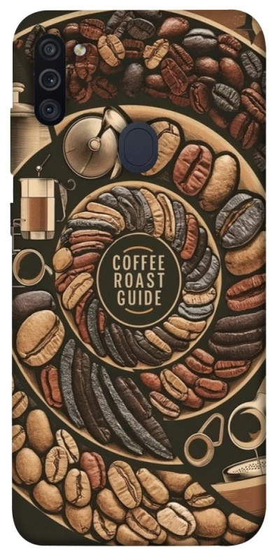 Чохол на Samsung Galaxy M11 Coffee roast guide фото 1 з 1