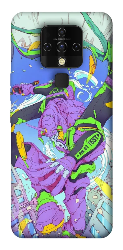 Чохол на TECNO Camon 16 SE Євангеліон v2 фото 1 з 1