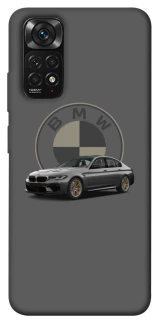 Чехол на Xiaomi Redmi Note 11 (Global) / Note 11S BMW grey v2 фото 1 из 1