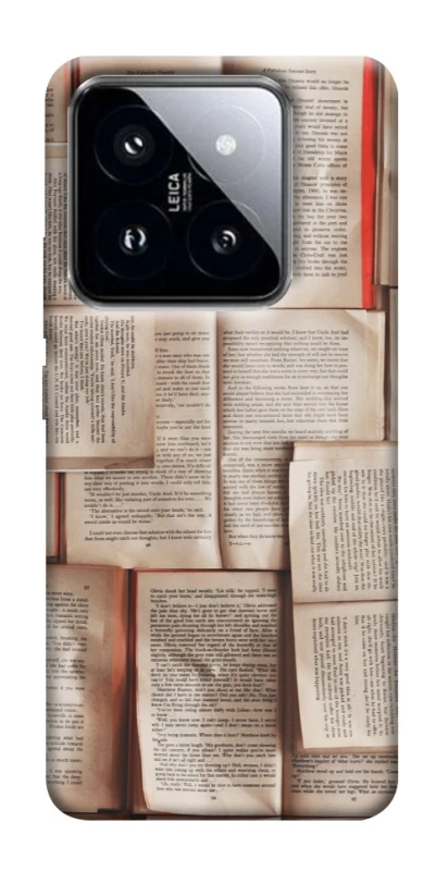 Чохол на Xiaomi 14 Pro Книги фото 1 з 1