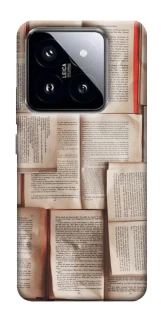 Чохол на Xiaomi 14 Pro Книги фото 1 з 1