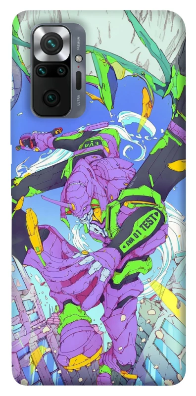 Чохол на Xiaomi Redmi Note 10 Pro Євангеліон v2 фото 1 з 1