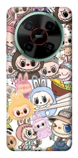 Чохол на ZTE Nubia V70 Max All Labubus фото 1 з 1