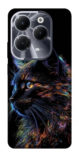 Чохол на Infinix Hot 40 Чорний кіт фото 1 з 1