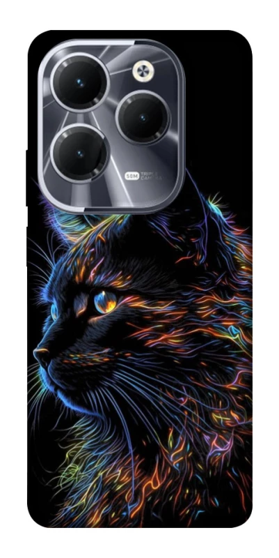 Чохол на Infinix Hot 40 Pro Чорний кіт фото 1 з 1