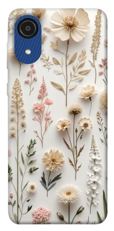 Чехол на Samsung Galaxy A03 Core Floral design ver.1 фото 1 из 1