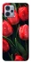Чехол на Motorola Moto G23 Красные тюльпаны фото 1 из 1