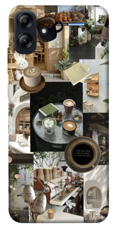 Чохол на Samsung Galaxy A04e Coffee collage ver.4 фото 1 з 1