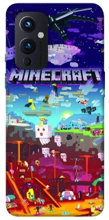 Чехол на OnePlus 9 Minecraft world фото 1 из 1