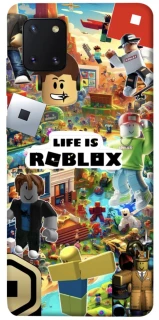Чехол на Samsung Galaxy Note 10 Lite (A81) Life is Roblox фото 1 из 1