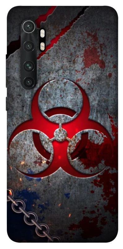 Чохол на Xiaomi Mi Note 10 Lite Радіація v3 фото 1 з 1