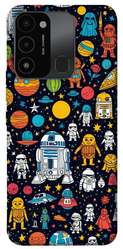 Чехол на TECNO Spark 8C Star Wars background ver.2 фото 1 из 1