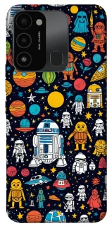 Чехол на TECNO Spark 8C Star Wars background ver.2 фото 1 из 1