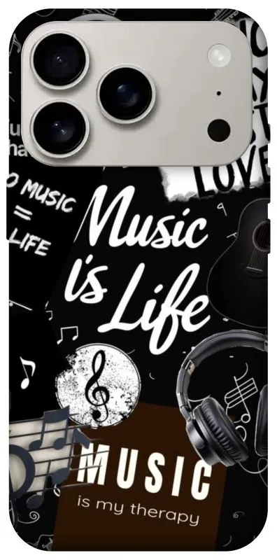 Чехол на Apple iPhone 18 Pro Music is Life фото 1 из 2