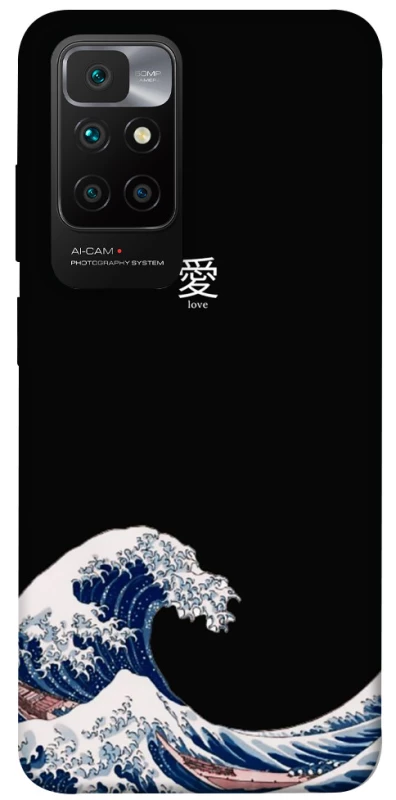 Чехол на Xiaomi Redmi 10 Japa wave фото 1 из 1