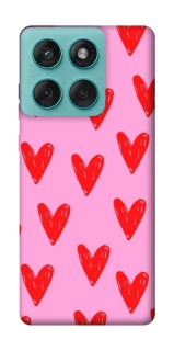 Чохол на Motorola Edge 60 Fusion Red hearts 2 фото 1 з 1