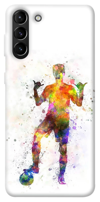 Чехол на Samsung Galaxy S21+ Football Player v3 фото 1 из 1