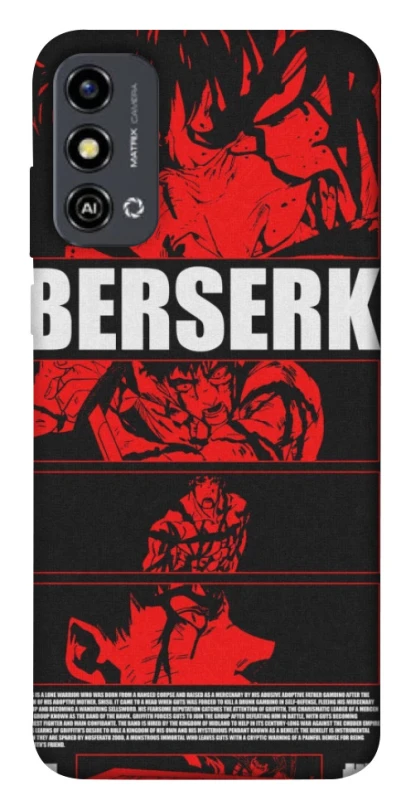 Чохол на ZTE Blade A53 Berserk poster фото 1 з 1