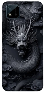 Чехол на Realme C20 black dragon фото 1 из 1