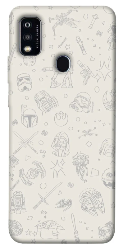 Чохол на ZTE Blade A51 Star Wars background ver.1 фото 1 з 1