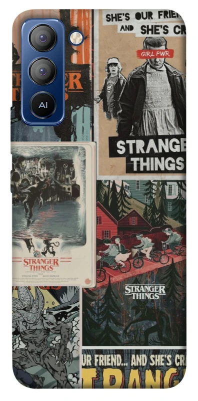 Чохол на TECNO Pop 5 LTE Stranger Things ver.15 фото 1 з 1