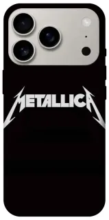 Чехол на Apple iPhone 18 Pro Metallica logo фото 1 из 2